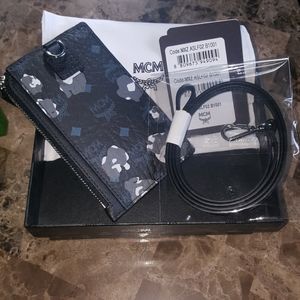 MCM Lanyard   Card Holder